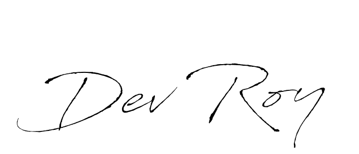 if you are searching for the best signature style for your name Dev Roy. so please give up your signature search. here we have designed multiple signature styles  using Antro_Vectra. Dev Roy signature style 6 images and pictures png