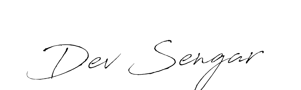 It looks lik you need a new signature style for name Dev Sengar. Design unique handwritten (Antro_Vectra) signature with our free signature maker in just a few clicks. Dev Sengar signature style 6 images and pictures png