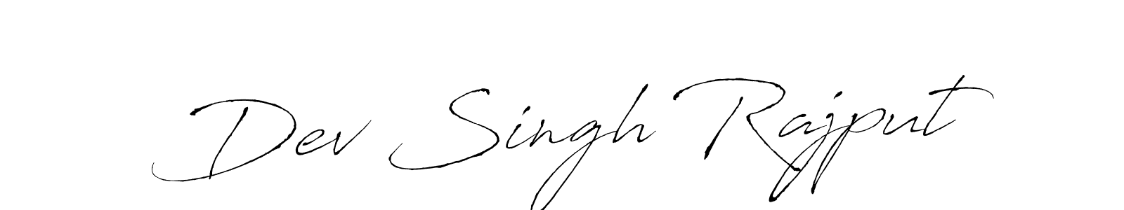 Also we have Dev Singh Rajput name is the best signature style. Create professional handwritten signature collection using Antro_Vectra autograph style. Dev Singh Rajput signature style 6 images and pictures png
