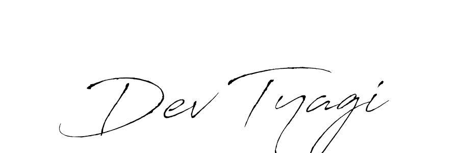 Once you've used our free online signature maker to create your best signature Antro_Vectra style, it's time to enjoy all of the benefits that Dev Tyagi name signing documents. Dev Tyagi signature style 6 images and pictures png