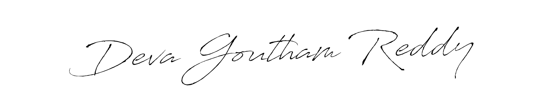 Make a beautiful signature design for name Deva Goutham Reddy. Use this online signature maker to create a handwritten signature for free. Deva Goutham Reddy signature style 6 images and pictures png