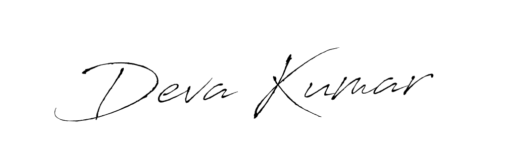 You should practise on your own different ways (Antro_Vectra) to write your name (Deva Kumar) in signature. don't let someone else do it for you. Deva Kumar signature style 6 images and pictures png