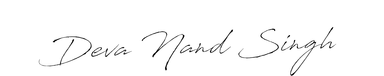 Use a signature maker to create a handwritten signature online. With this signature software, you can design (Antro_Vectra) your own signature for name Deva Nand Singh. Deva Nand Singh signature style 6 images and pictures png