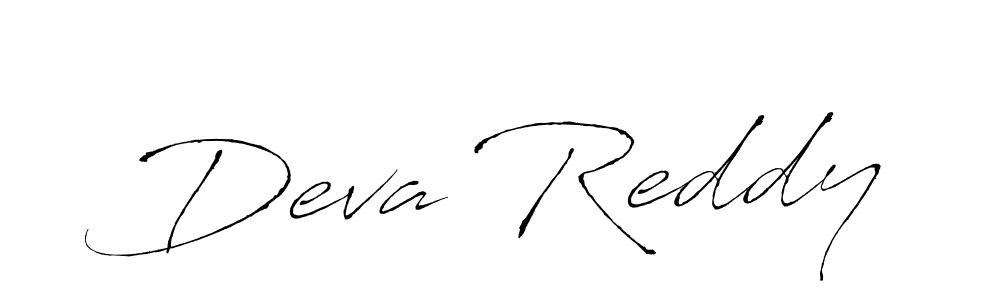 How to make Deva Reddy signature? Antro_Vectra is a professional autograph style. Create handwritten signature for Deva Reddy name. Deva Reddy signature style 6 images and pictures png