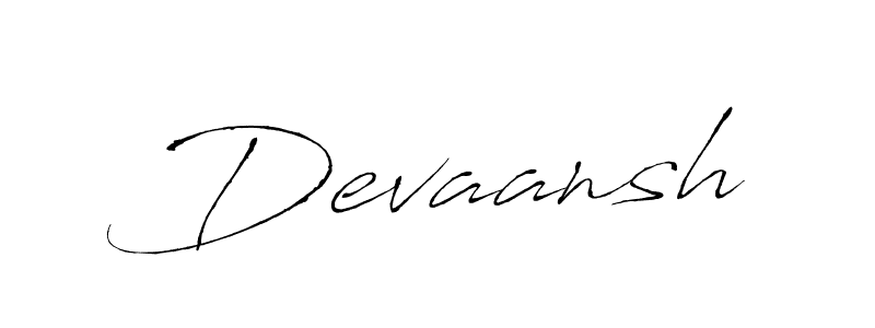 Make a beautiful signature design for name Devaansh. Use this online signature maker to create a handwritten signature for free. Devaansh signature style 6 images and pictures png