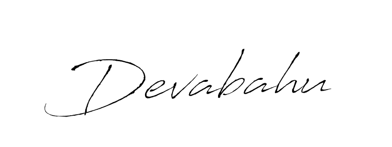 You should practise on your own different ways (Antro_Vectra) to write your name (Devabahu) in signature. don't let someone else do it for you. Devabahu signature style 6 images and pictures png