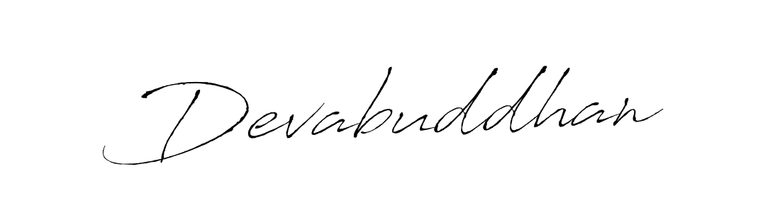 Devabuddhan stylish signature style. Best Handwritten Sign (Antro_Vectra) for my name. Handwritten Signature Collection Ideas for my name Devabuddhan. Devabuddhan signature style 6 images and pictures png