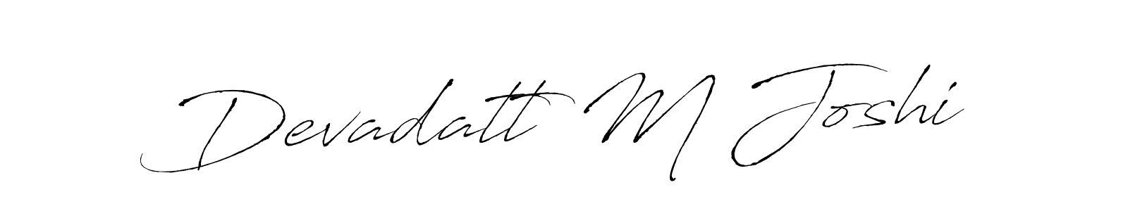 You should practise on your own different ways (Antro_Vectra) to write your name (Devadatt M Joshi) in signature. don't let someone else do it for you. Devadatt M Joshi signature style 6 images and pictures png