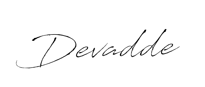 How to make Devadde name signature. Use Antro_Vectra style for creating short signs online. This is the latest handwritten sign. Devadde signature style 6 images and pictures png