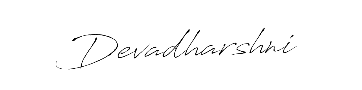 Antro_Vectra is a professional signature style that is perfect for those who want to add a touch of class to their signature. It is also a great choice for those who want to make their signature more unique. Get Devadharshni name to fancy signature for free. Devadharshni signature style 6 images and pictures png