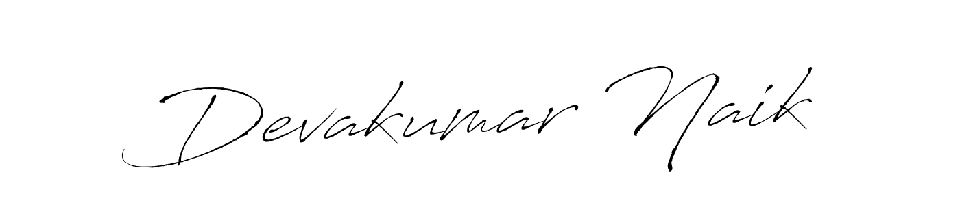 How to make Devakumar Naik signature? Antro_Vectra is a professional autograph style. Create handwritten signature for Devakumar Naik name. Devakumar Naik signature style 6 images and pictures png