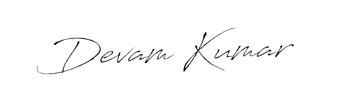 Similarly Antro_Vectra is the best handwritten signature design. Signature creator online .You can use it as an online autograph creator for name Devam Kumar. Devam Kumar signature style 6 images and pictures png