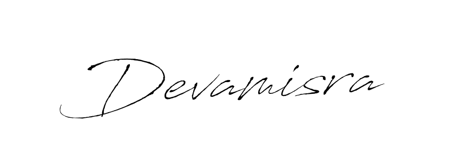 How to make Devamisra signature? Antro_Vectra is a professional autograph style. Create handwritten signature for Devamisra name. Devamisra signature style 6 images and pictures png