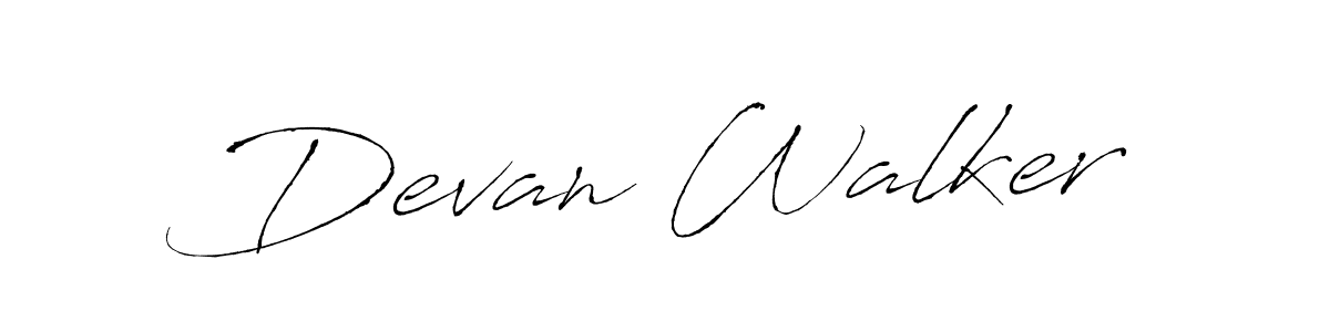 How to make Devan Walker signature? Antro_Vectra is a professional autograph style. Create handwritten signature for Devan Walker name. Devan Walker signature style 6 images and pictures png