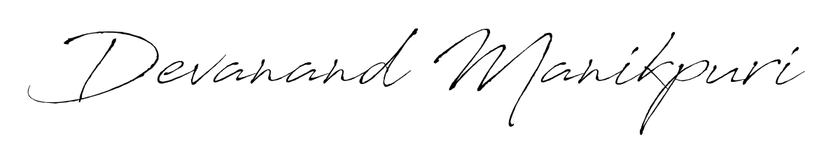 How to Draw Devanand Manikpuri signature style? Antro_Vectra is a latest design signature styles for name Devanand Manikpuri. Devanand Manikpuri signature style 6 images and pictures png