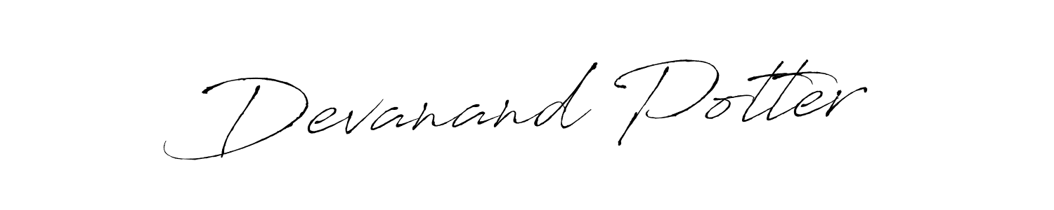 Similarly Antro_Vectra is the best handwritten signature design. Signature creator online .You can use it as an online autograph creator for name Devanand Potter. Devanand Potter signature style 6 images and pictures png