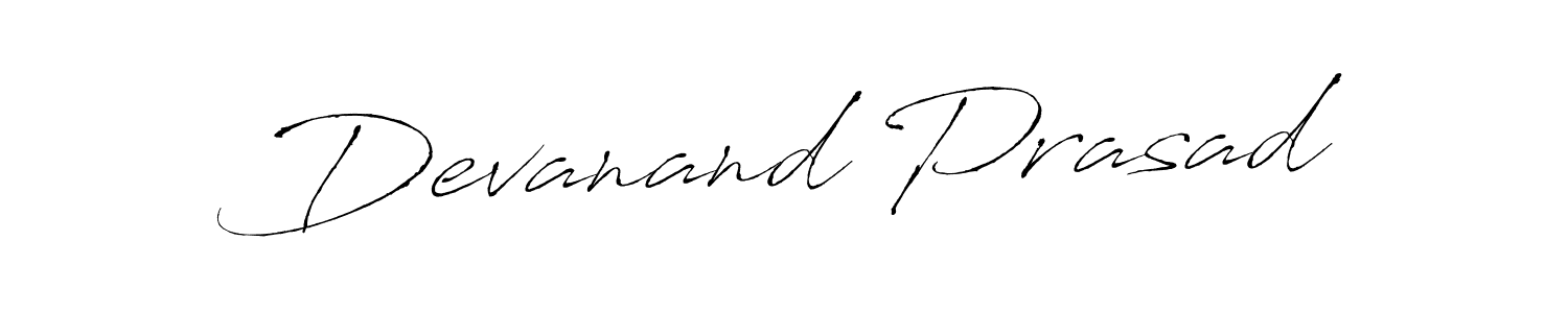 Antro_Vectra is a professional signature style that is perfect for those who want to add a touch of class to their signature. It is also a great choice for those who want to make their signature more unique. Get Devanand Prasad name to fancy signature for free. Devanand Prasad signature style 6 images and pictures png