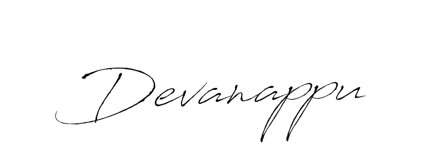 The best way (Antro_Vectra) to make a short signature is to pick only two or three words in your name. The name Devanappu include a total of six letters. For converting this name. Devanappu signature style 6 images and pictures png