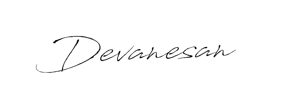 Create a beautiful signature design for name Devanesan. With this signature (Antro_Vectra) fonts, you can make a handwritten signature for free. Devanesan signature style 6 images and pictures png