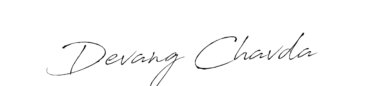 You can use this online signature creator to create a handwritten signature for the name Devang Chavda. This is the best online autograph maker. Devang Chavda signature style 6 images and pictures png