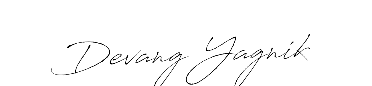 Also You can easily find your signature by using the search form. We will create Devang Yagnik name handwritten signature images for you free of cost using Antro_Vectra sign style. Devang Yagnik signature style 6 images and pictures png