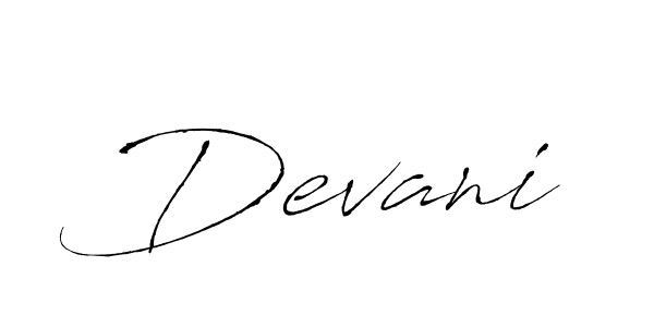 How to make Devani name signature. Use Antro_Vectra style for creating short signs online. This is the latest handwritten sign. Devani signature style 6 images and pictures png