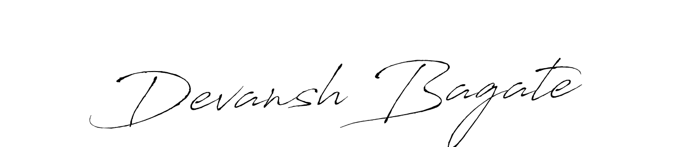 It looks lik you need a new signature style for name Devansh Bagate. Design unique handwritten (Antro_Vectra) signature with our free signature maker in just a few clicks. Devansh Bagate signature style 6 images and pictures png