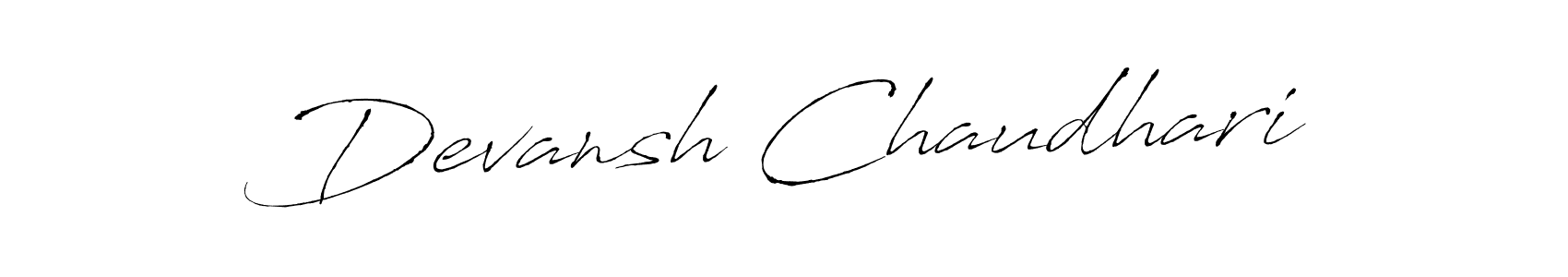 Once you've used our free online signature maker to create your best signature Antro_Vectra style, it's time to enjoy all of the benefits that Devansh Chaudhari name signing documents. Devansh Chaudhari signature style 6 images and pictures png