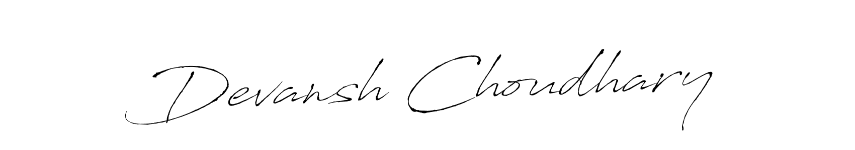 Similarly Antro_Vectra is the best handwritten signature design. Signature creator online .You can use it as an online autograph creator for name Devansh Choudhary. Devansh Choudhary signature style 6 images and pictures png