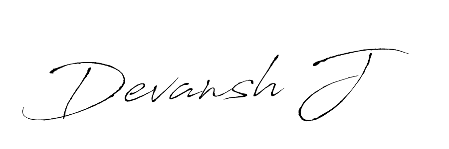 Also You can easily find your signature by using the search form. We will create Devansh J name handwritten signature images for you free of cost using Antro_Vectra sign style. Devansh J signature style 6 images and pictures png