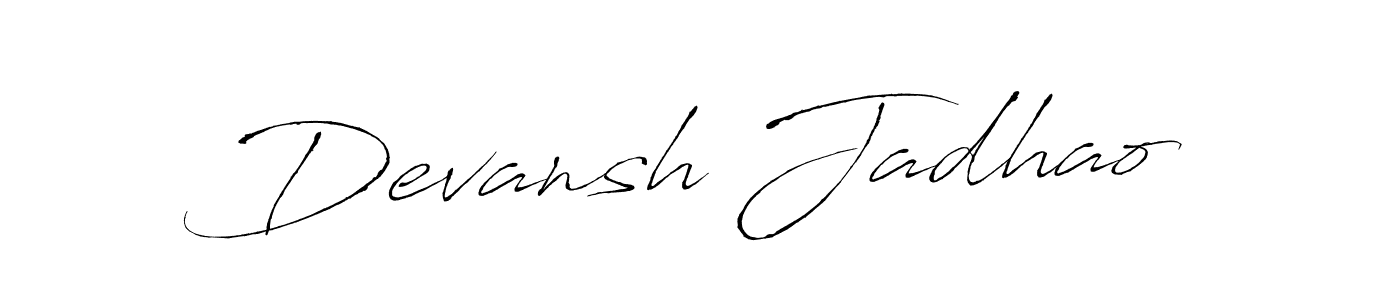 Once you've used our free online signature maker to create your best signature Antro_Vectra style, it's time to enjoy all of the benefits that Devansh Jadhao name signing documents. Devansh Jadhao signature style 6 images and pictures png