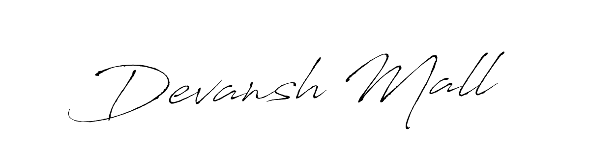 How to Draw Devansh Mall signature style? Antro_Vectra is a latest design signature styles for name Devansh Mall. Devansh Mall signature style 6 images and pictures png