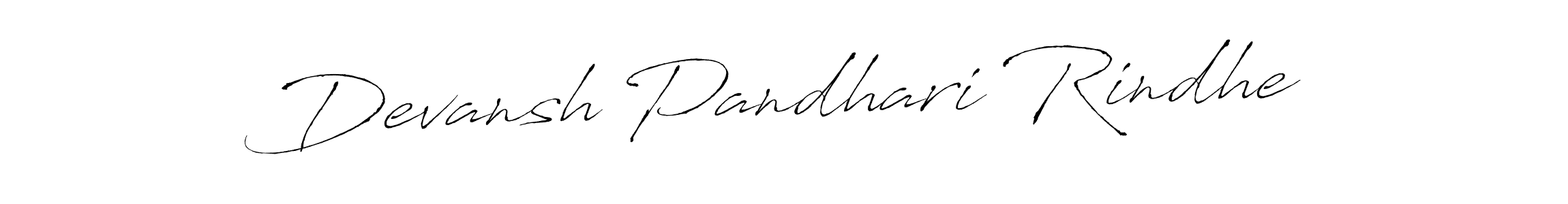 Make a beautiful signature design for name Devansh Pandhari Rindhe. Use this online signature maker to create a handwritten signature for free. Devansh Pandhari Rindhe signature style 6 images and pictures png