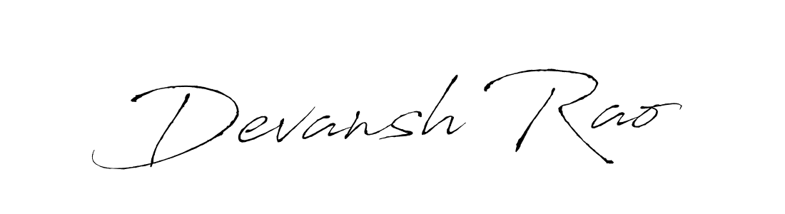 if you are searching for the best signature style for your name Devansh Rao. so please give up your signature search. here we have designed multiple signature styles  using Antro_Vectra. Devansh Rao signature style 6 images and pictures png