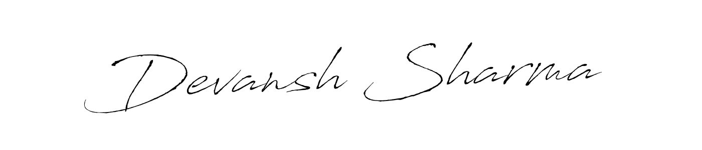 if you are searching for the best signature style for your name Devansh Sharma. so please give up your signature search. here we have designed multiple signature styles  using Antro_Vectra. Devansh Sharma signature style 6 images and pictures png