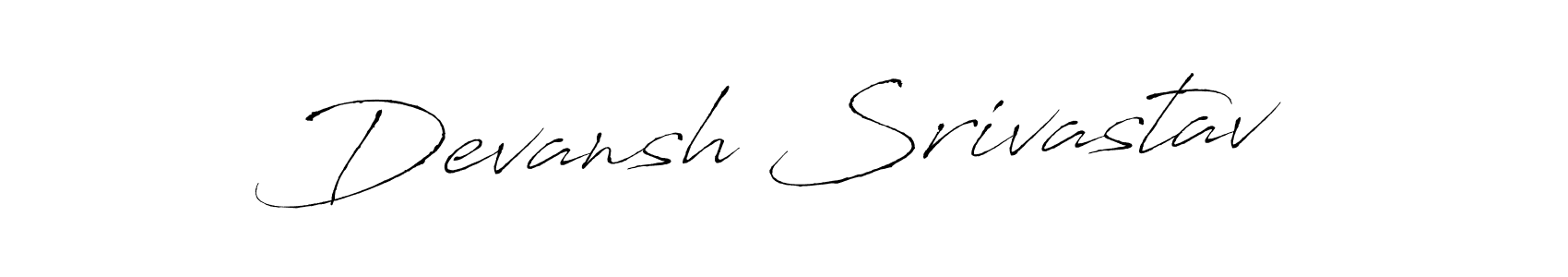 You can use this online signature creator to create a handwritten signature for the name Devansh Srivastav. This is the best online autograph maker. Devansh Srivastav signature style 6 images and pictures png