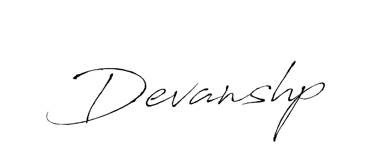 Also You can easily find your signature by using the search form. We will create Devanshp name handwritten signature images for you free of cost using Antro_Vectra sign style. Devanshp signature style 6 images and pictures png