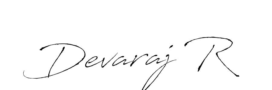 You should practise on your own different ways (Antro_Vectra) to write your name (Devaraj R) in signature. don't let someone else do it for you. Devaraj R signature style 6 images and pictures png