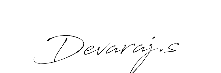 How to make Devaraj.s signature? Antro_Vectra is a professional autograph style. Create handwritten signature for Devaraj.s name. Devaraj.s signature style 6 images and pictures png