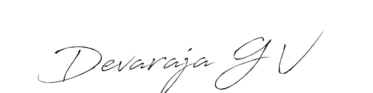 Make a beautiful signature design for name Devaraja G V. Use this online signature maker to create a handwritten signature for free. Devaraja G V signature style 6 images and pictures png