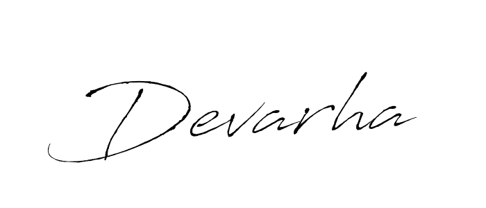 Use a signature maker to create a handwritten signature online. With this signature software, you can design (Antro_Vectra) your own signature for name Devarha. Devarha signature style 6 images and pictures png