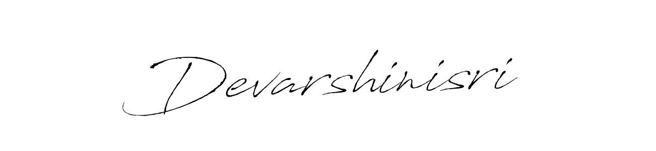 Design your own signature with our free online signature maker. With this signature software, you can create a handwritten (Antro_Vectra) signature for name Devarshinisri. Devarshinisri signature style 6 images and pictures png