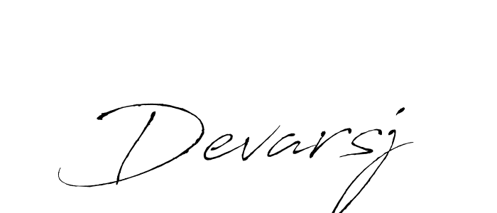 Also we have Devarsj name is the best signature style. Create professional handwritten signature collection using Antro_Vectra autograph style. Devarsj signature style 6 images and pictures png