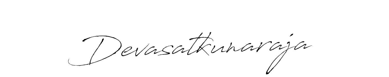 Also we have Devasatkunaraja name is the best signature style. Create professional handwritten signature collection using Antro_Vectra autograph style. Devasatkunaraja signature style 6 images and pictures png