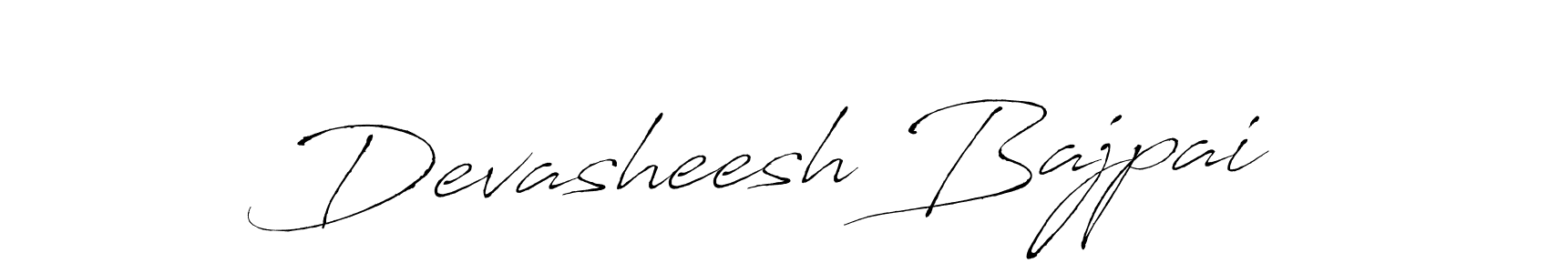 Use a signature maker to create a handwritten signature online. With this signature software, you can design (Antro_Vectra) your own signature for name Devasheesh Bajpai. Devasheesh Bajpai signature style 6 images and pictures png