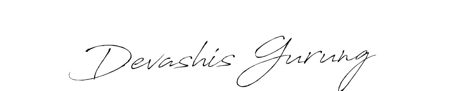 Similarly Antro_Vectra is the best handwritten signature design. Signature creator online .You can use it as an online autograph creator for name Devashis Gurung. Devashis Gurung signature style 6 images and pictures png