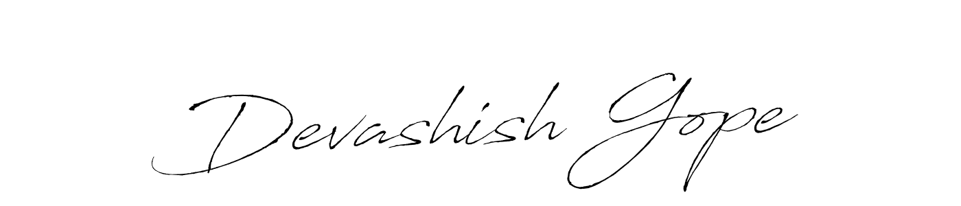 Also we have Devashish Gope name is the best signature style. Create professional handwritten signature collection using Antro_Vectra autograph style. Devashish Gope signature style 6 images and pictures png
