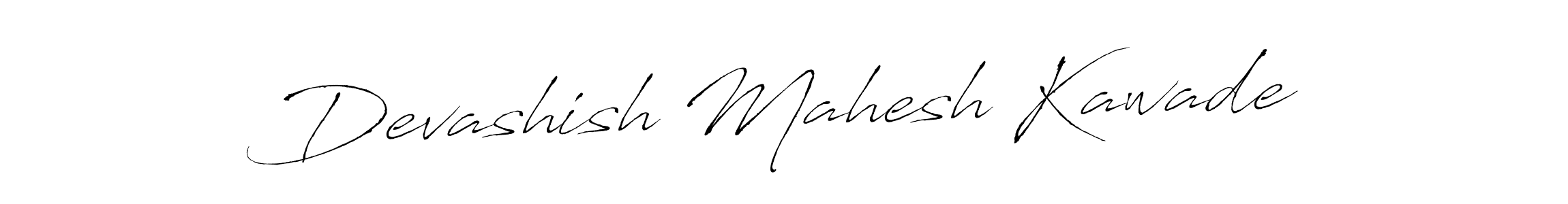 How to make Devashish Mahesh Kawade signature? Antro_Vectra is a professional autograph style. Create handwritten signature for Devashish Mahesh Kawade name. Devashish Mahesh Kawade signature style 6 images and pictures png