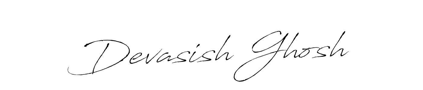 How to make Devasish Ghosh name signature. Use Antro_Vectra style for creating short signs online. This is the latest handwritten sign. Devasish Ghosh signature style 6 images and pictures png
