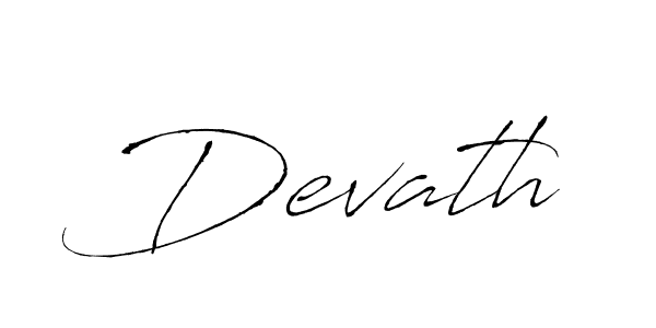 How to make Devath signature? Antro_Vectra is a professional autograph style. Create handwritten signature for Devath name. Devath signature style 6 images and pictures png